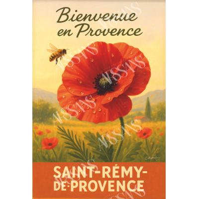 Matin rouge – Coquelicot en Provence