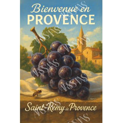 À l’ombre des vignes – Raisin noir de Saint-Rémy