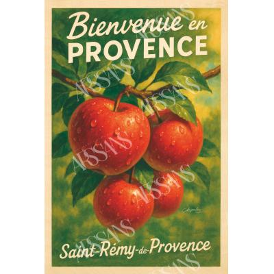 Pommes d’automne – Rouge des vergers provençaux