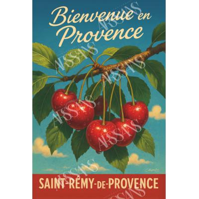 Rouge éclat – Cerises de Provence au soleil