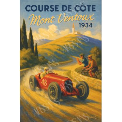 Course Côte Mont Ventoux 1934