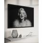 Visuel de Marilyn Rayonnante – Portrait Glamour Noir & Blanc