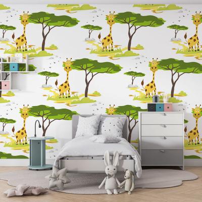 Papier Peint Girafon