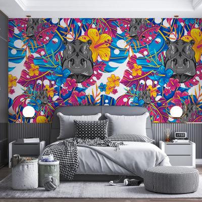 Papier Peint Hippopotame