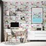 Visuel de Papier Peint Flamant