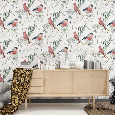 Papier Peint Aquarelle Aves