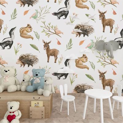 Papier Peint Aquarelle Animalis