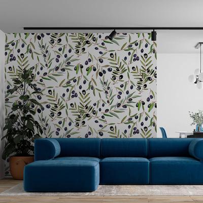 Papier Peint Aquarelle Olivetum