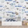 Visuel de Papier Peint Aquarelle Nubes