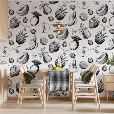 Papier Peint Lithographie Fructus