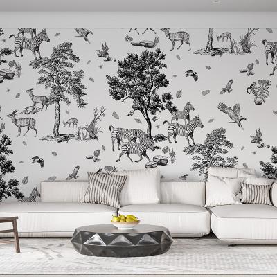 Papier Peint Lithographie Capreae