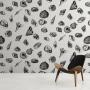 Visuel de Papier Peint Lithographie Conchilia