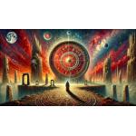 Devant la Roue des Mondes