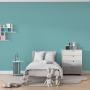 Visuel de Papier Peint Uni Turquoise Pastel