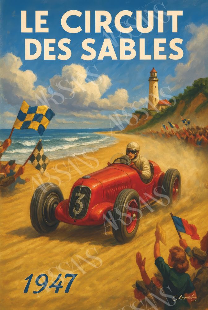 Le circuit des Sables 1947